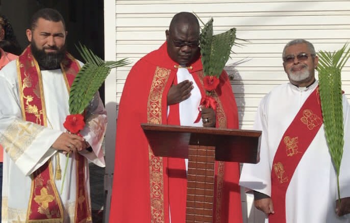 Domingo de Ramos - Paróquia Nossa Senhora das Graças - Padre Victor Zacarias - Padre Jardel Rodrigues PSDP